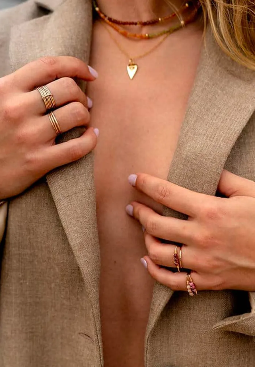 Outlet Anneau Lisse Eco-responsable | Bijoux