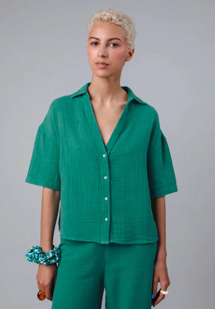 New Chemisette Gaze De Coton I Femme Chemises