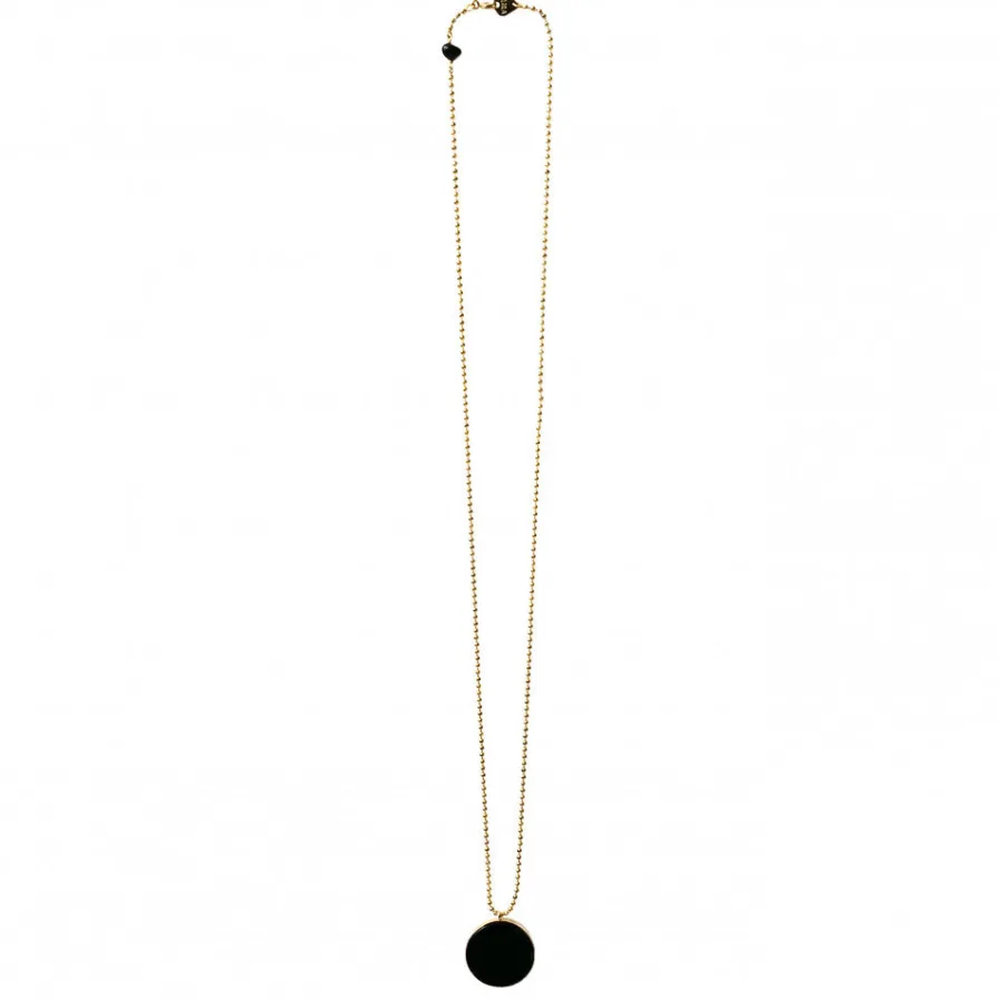 Fashion Collier JAnMa avec pierre en Onyx - Fabriqué en France Bijoux
