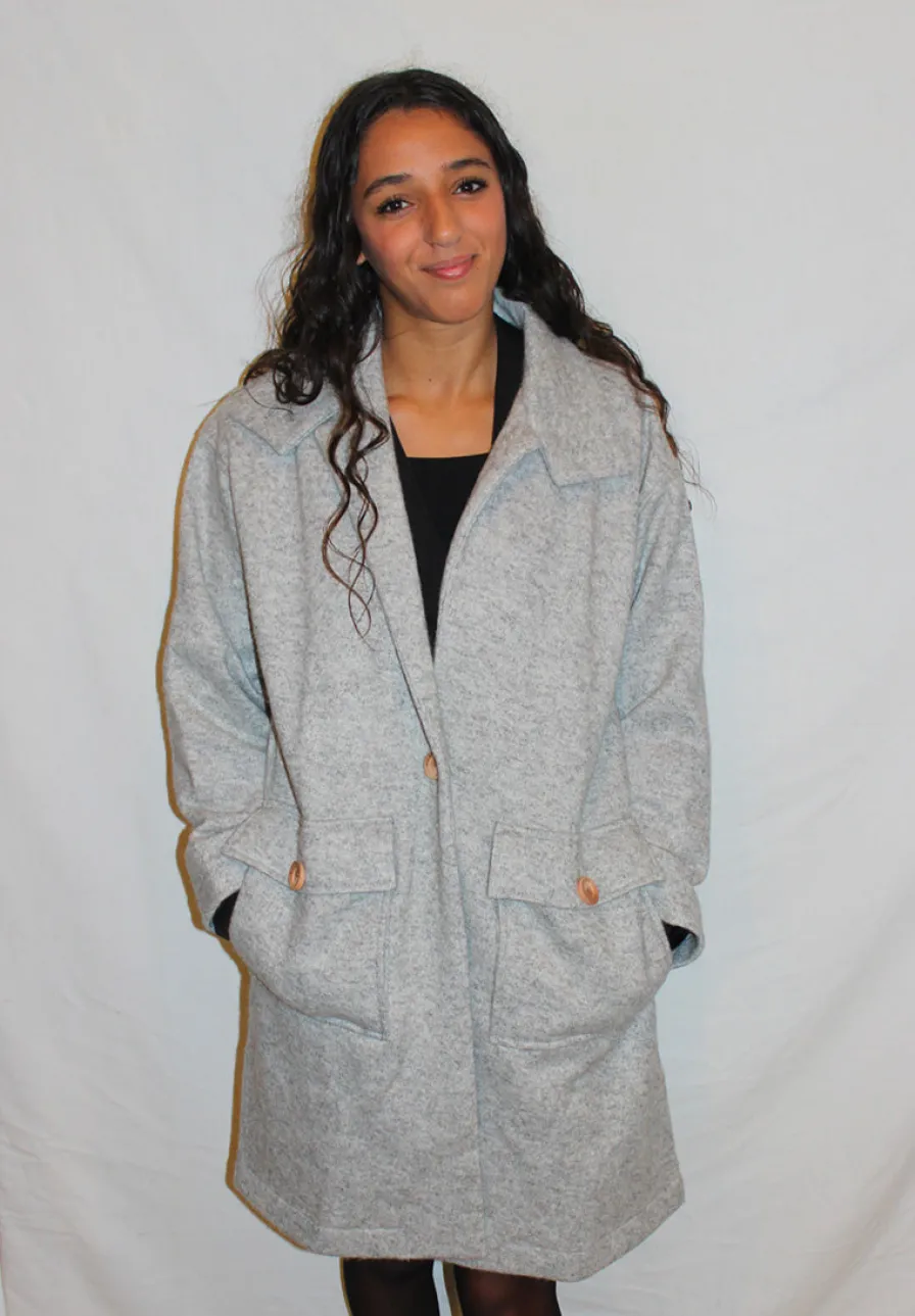 Online Manteau En Laine IMPRESSION I Femme Manteaux & Vestes