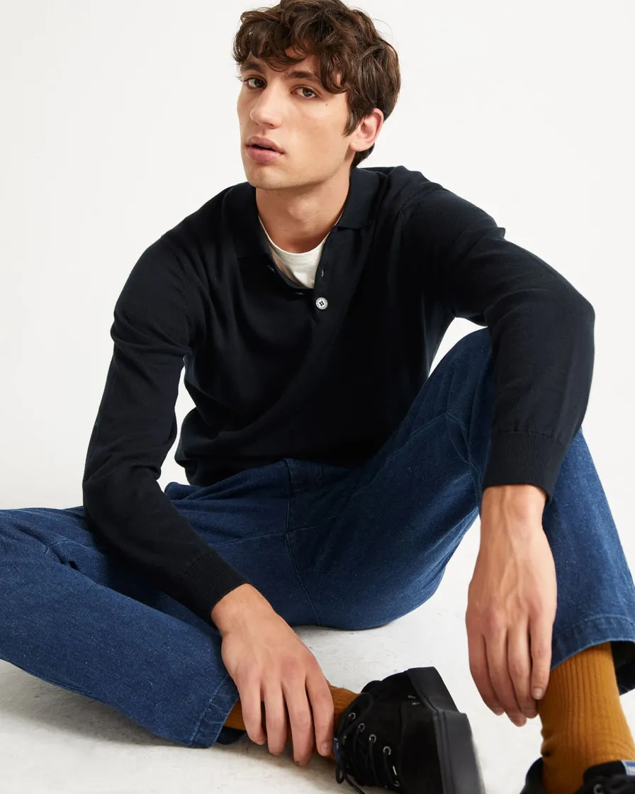 Best Sale Pull col Polo Homme | Homme Pulls & Sweats