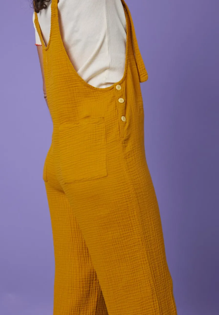 Flash Sale Salopette Gaz de Coton | Femme Fin De Collection | Robes Et Combi