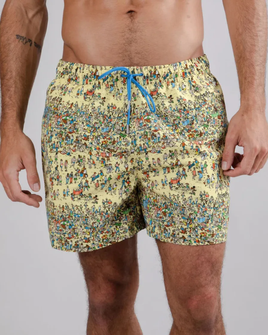 Shop Short de Bain Homme motif fun | Homme Fin De Collection | Maillots De Bain